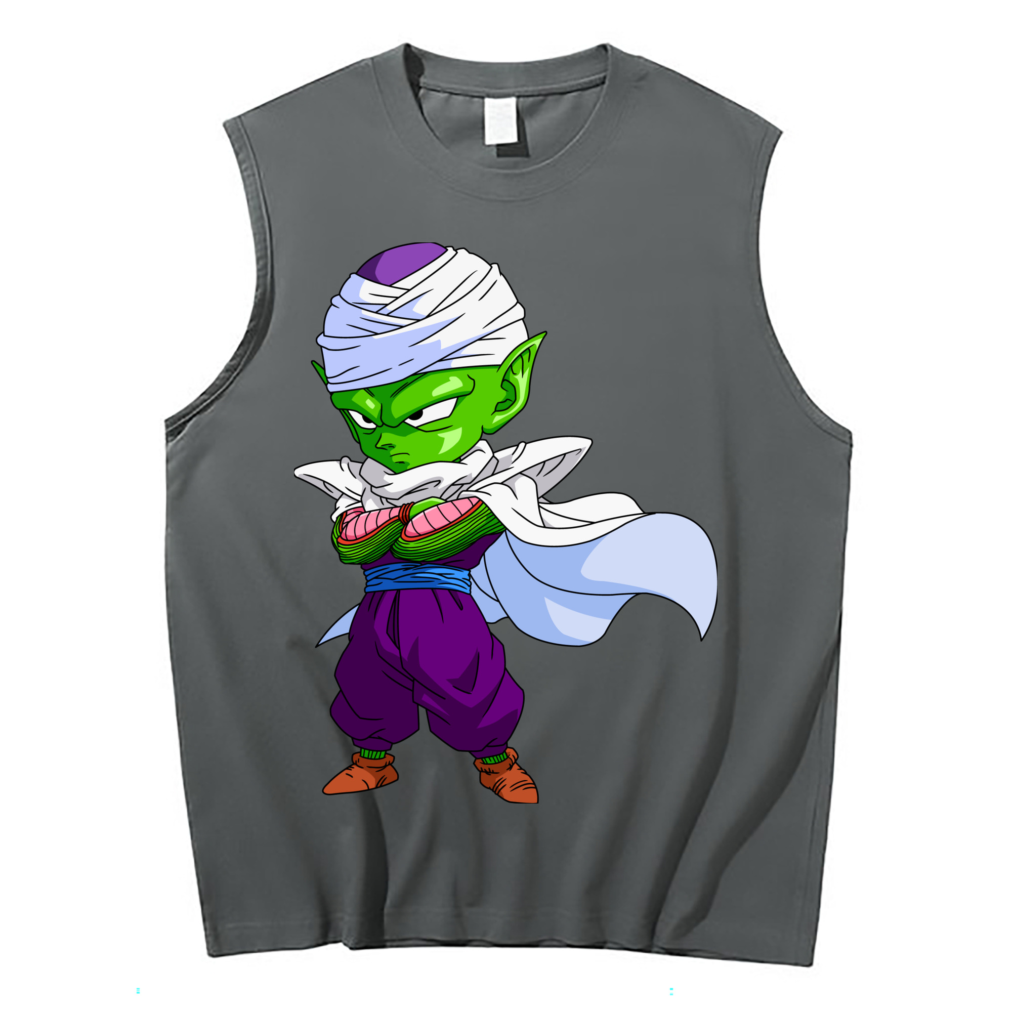 （画像用） ドラゴンボール ピッコロ DRAGON BALL Piccolo コットン100％タンクトップ（フロントプリント）
